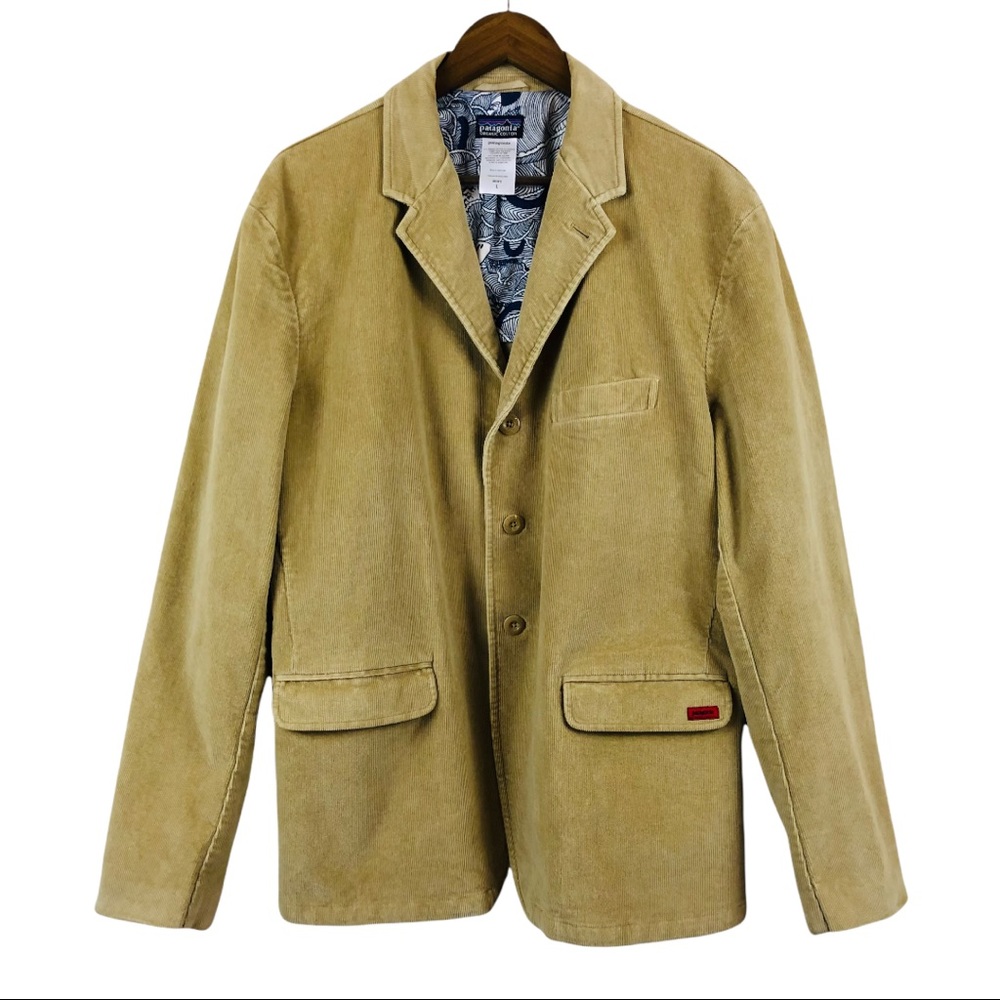 PATAGONIA Men’s Corduroy Organic Cotton Sport Coat Blazer